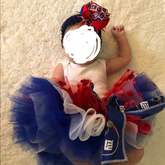 HANDMADE GIANTS TUTU FOR 0-6 months - Picture 3 of 3